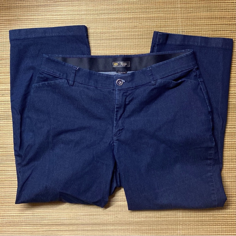 LEE Plus Denim Trousers Size 18W Petite